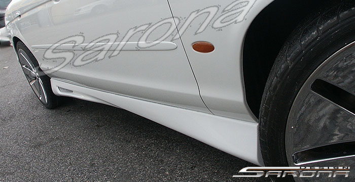 Custom Jaguar S Type  Sedan Side Skirts (2000 - 2009) - $490.00 (Part #JG-005-SS)